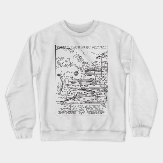 EVERGLADES Crewneck Sweatshirt by TheCosmicTradingPost